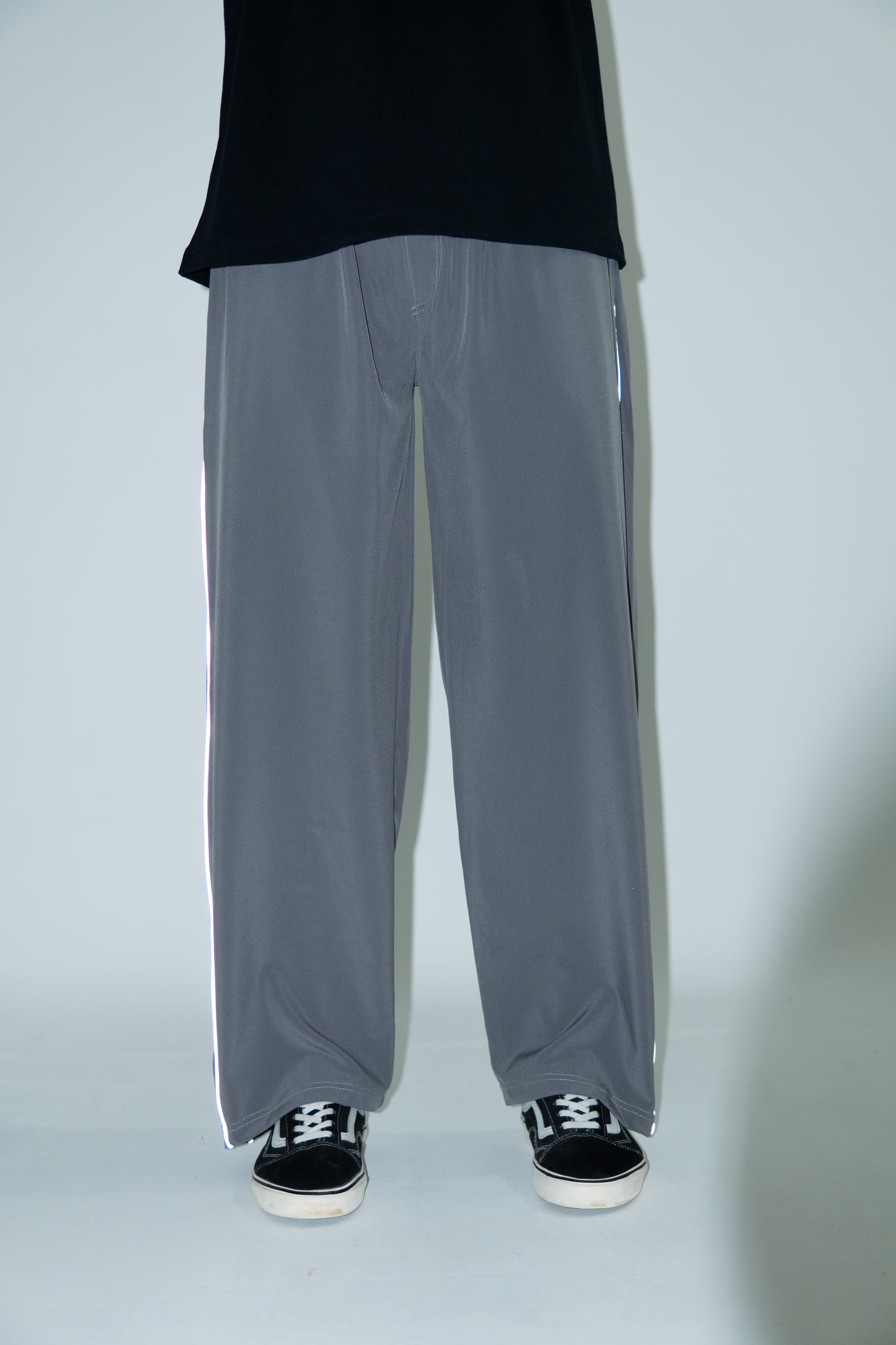 Reflective Track Pant - Grey