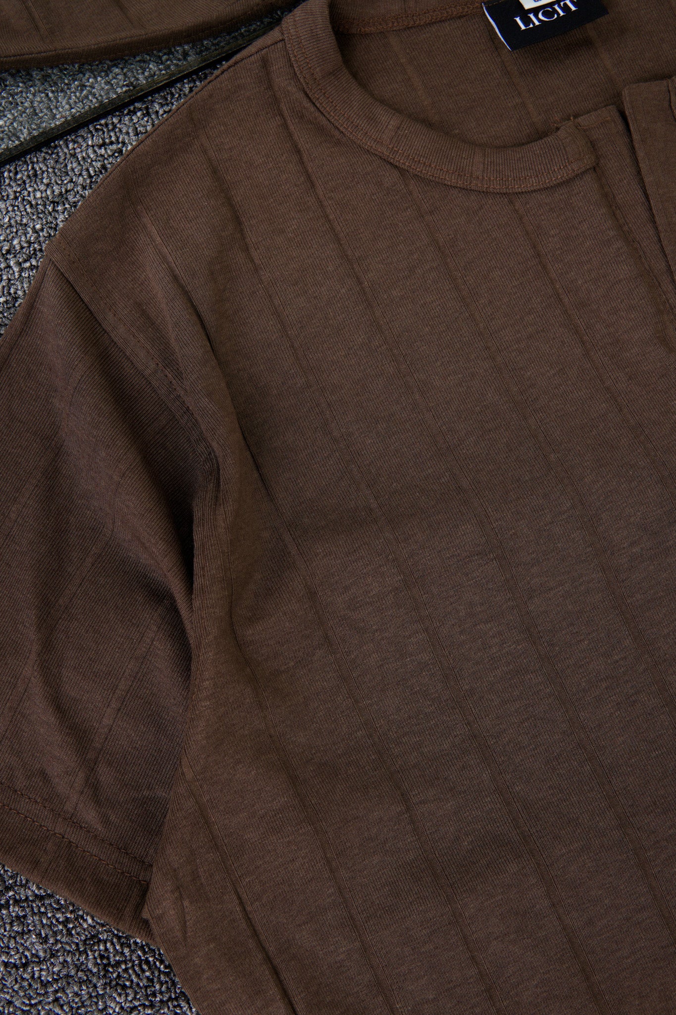 Mocha Half Sleeve Henley