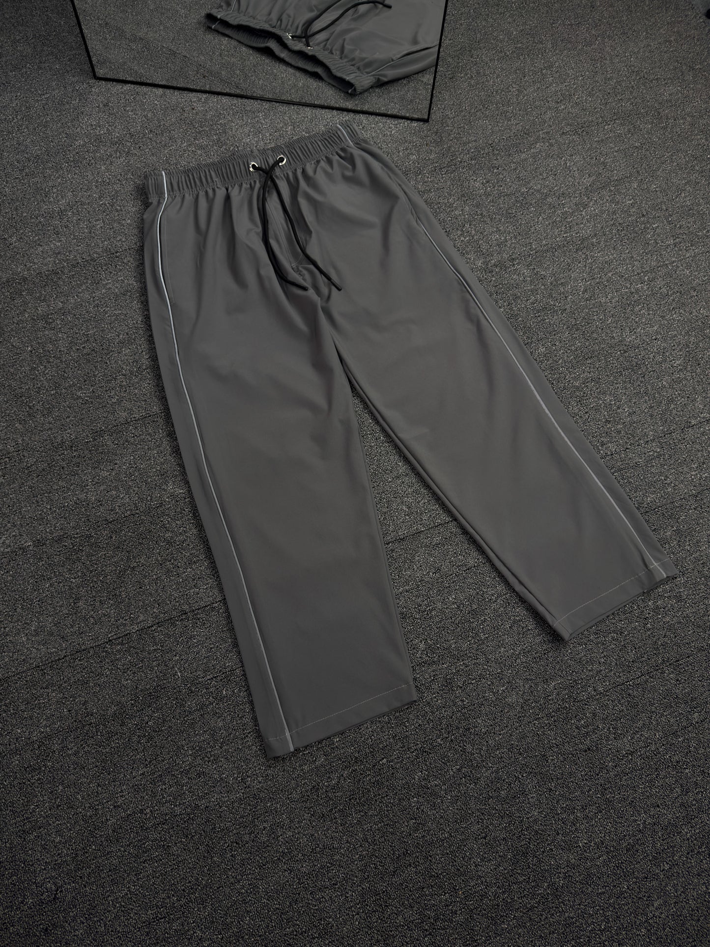 Reflective Track Pant - Grey