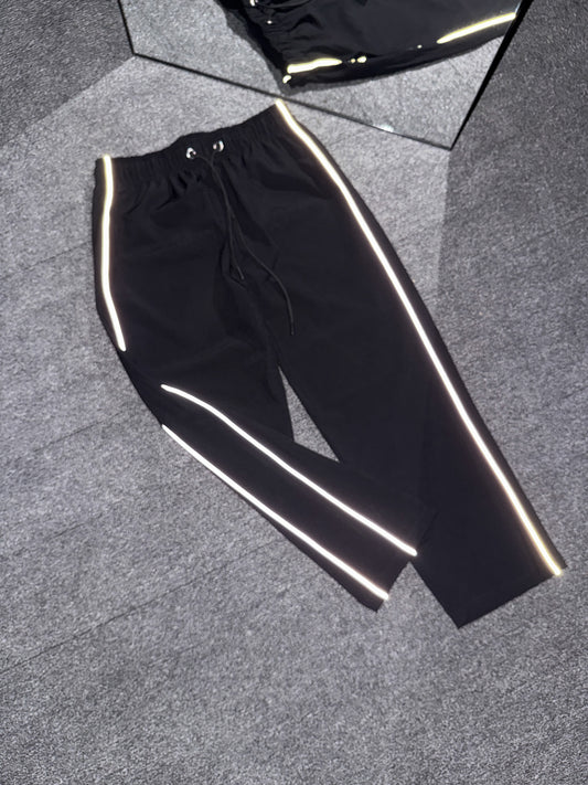 Reflective Track Pant - Black