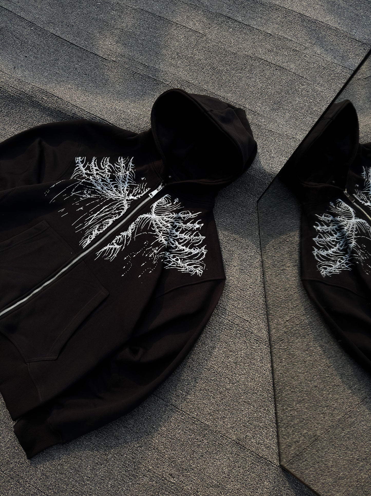 Zip Through Hoodie - Fallenwings