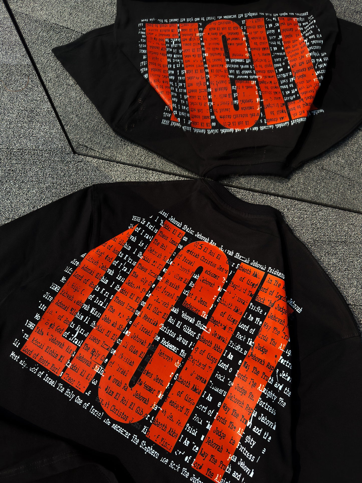 Oversized Tee - Matrix