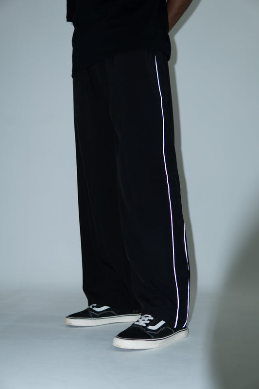 Reflective Track Pant - Black