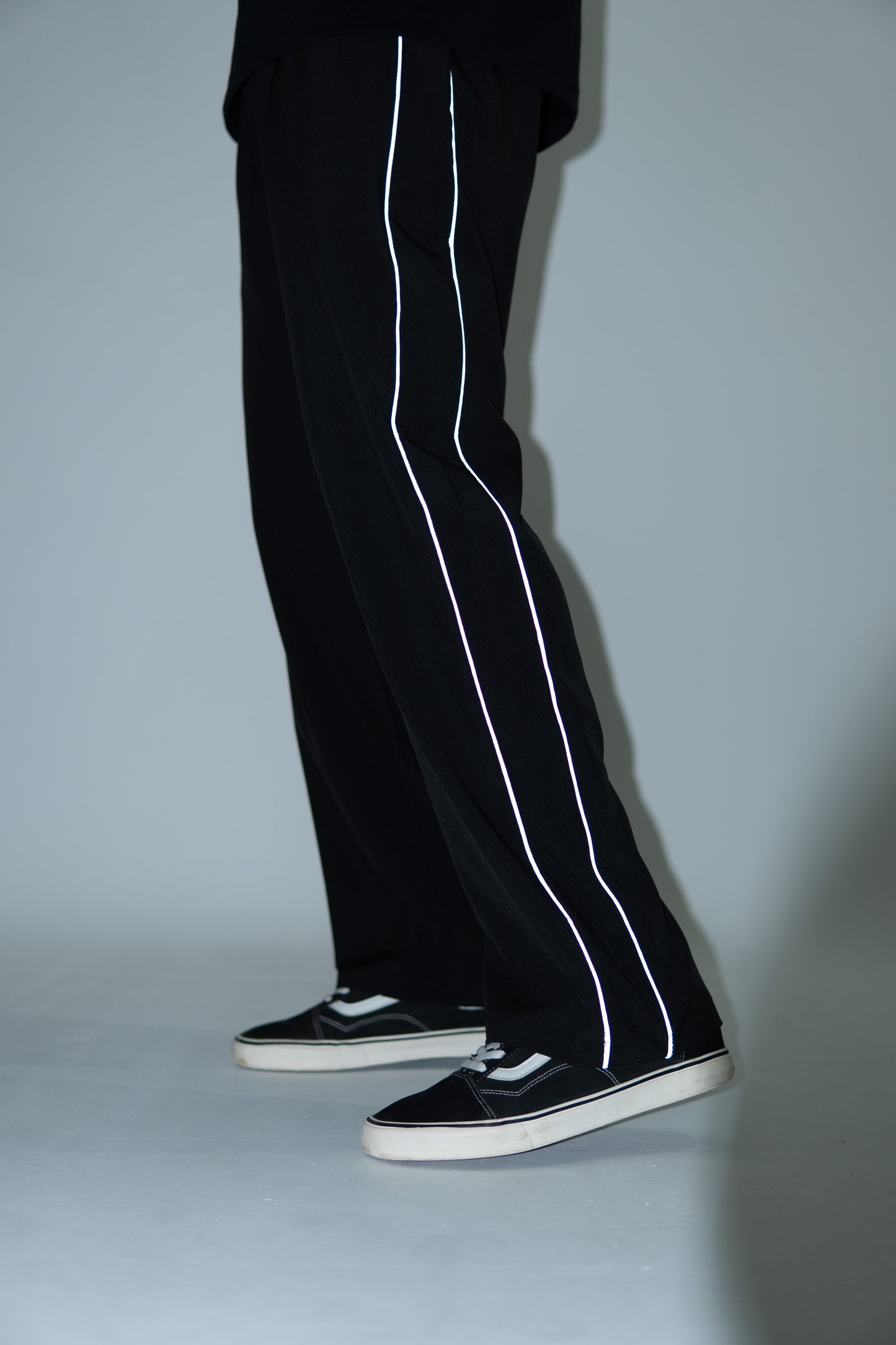 Reflective Track Pant - Black