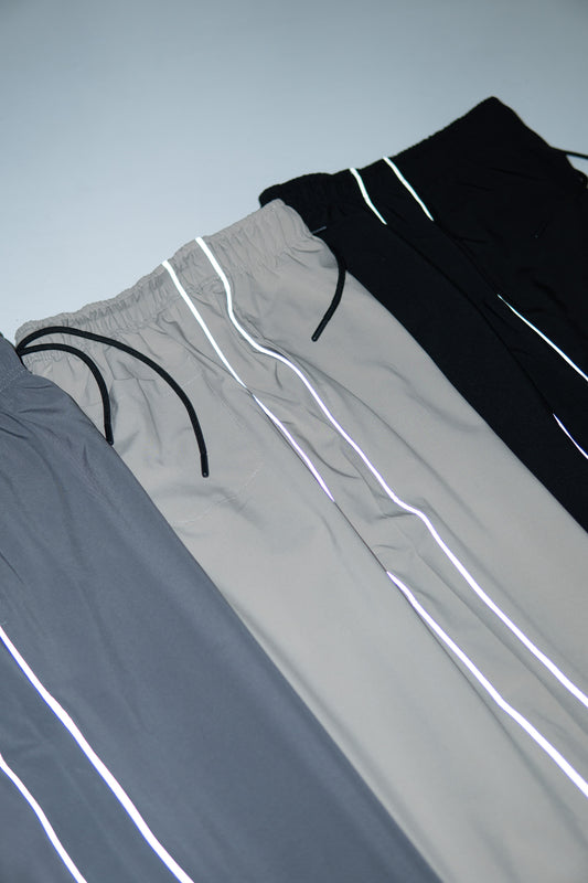 Reflective Track Pant - Grey