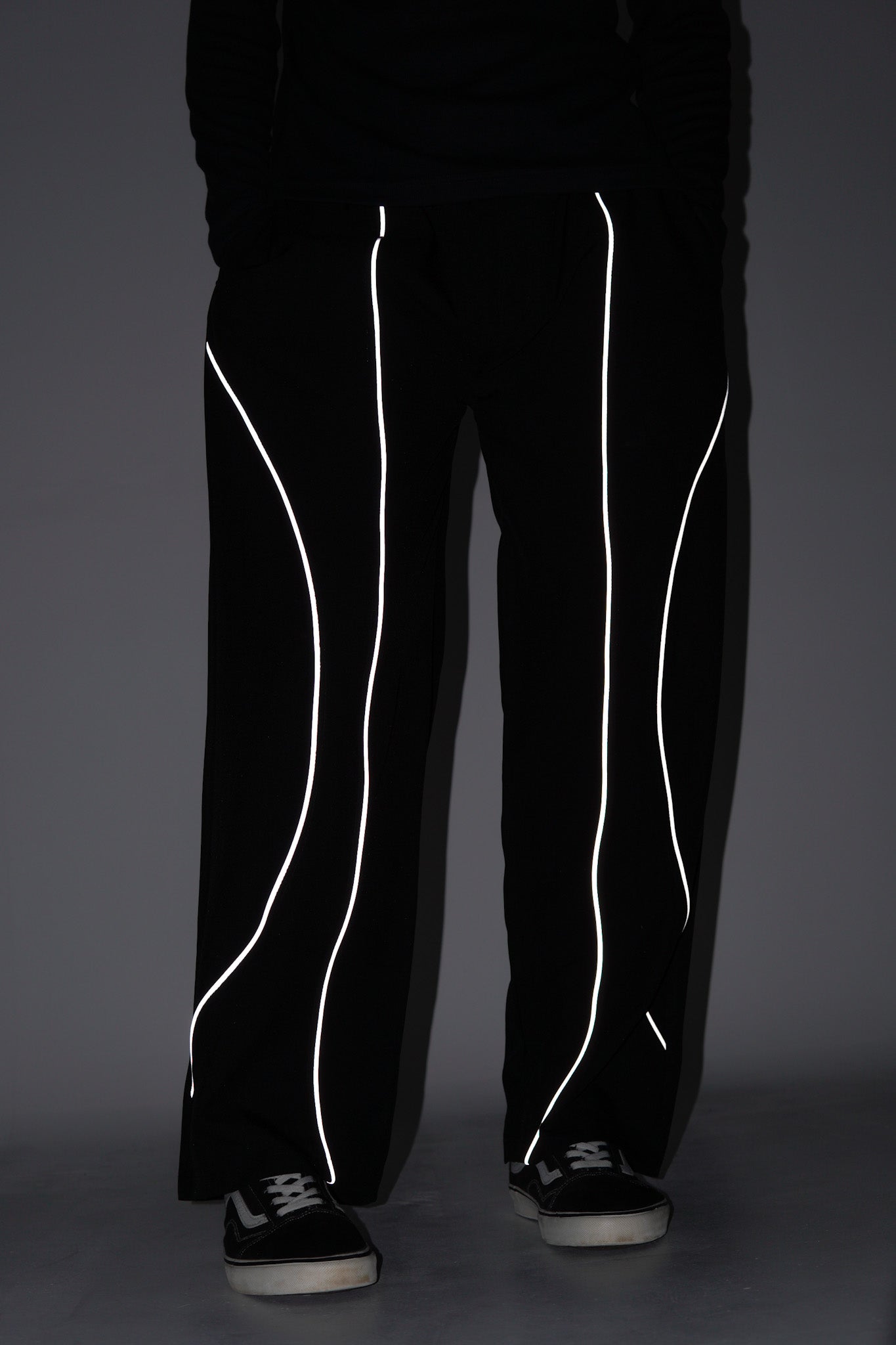 Reflective Track Pant - Black