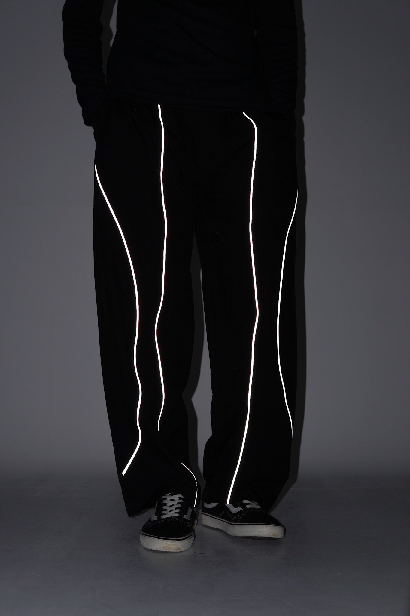 Reflective Track Pant - Black