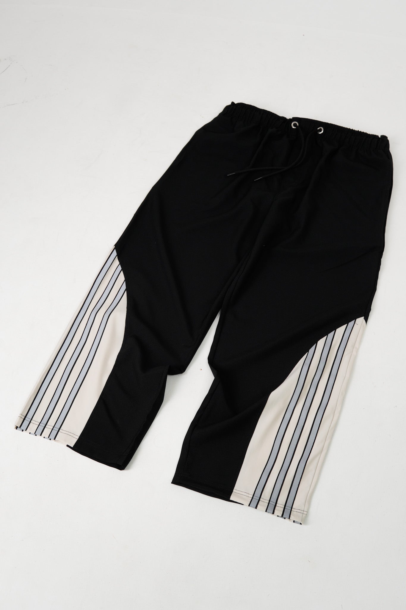 Reflective Stripe Track Pant - Black