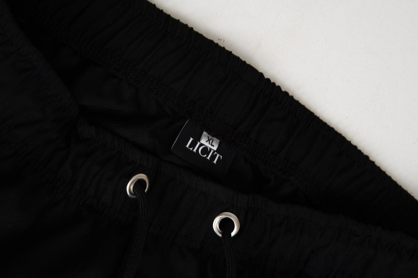 Reflective Stripe Track Pant - Black