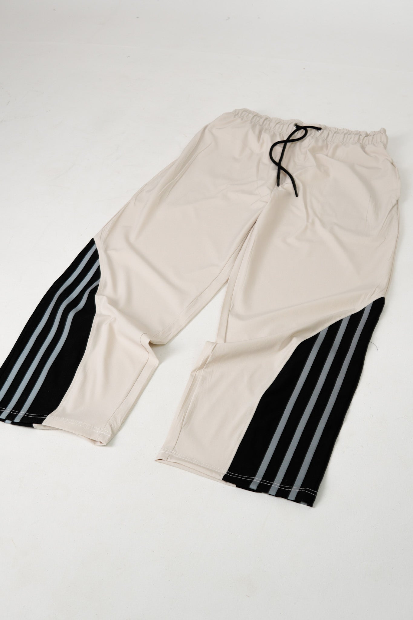 Reflective Stripe Track Pant - Beige