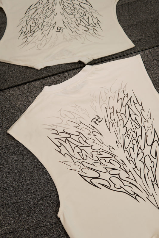 Sleeveless T - Inferno