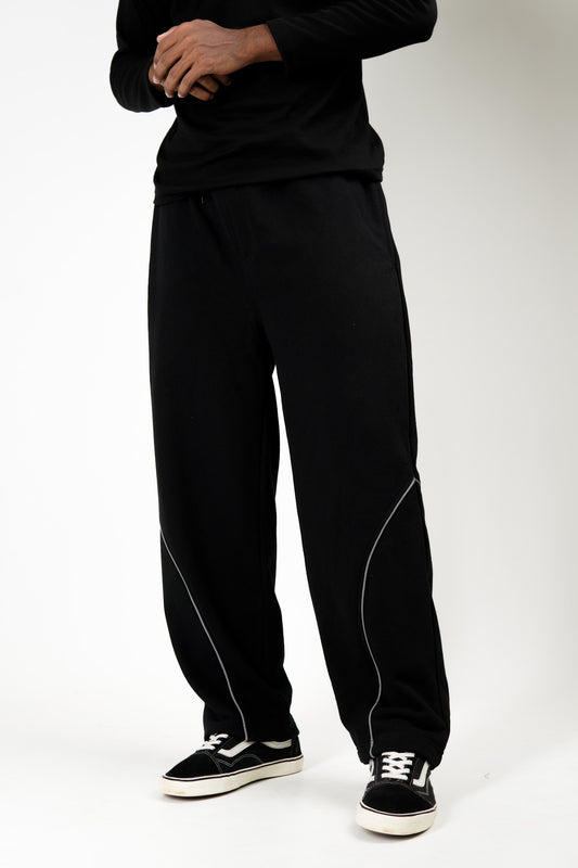 Reflective Curve Sweatpant