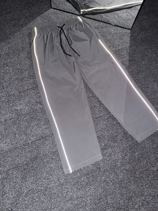 Reflective Track Pant - Grey