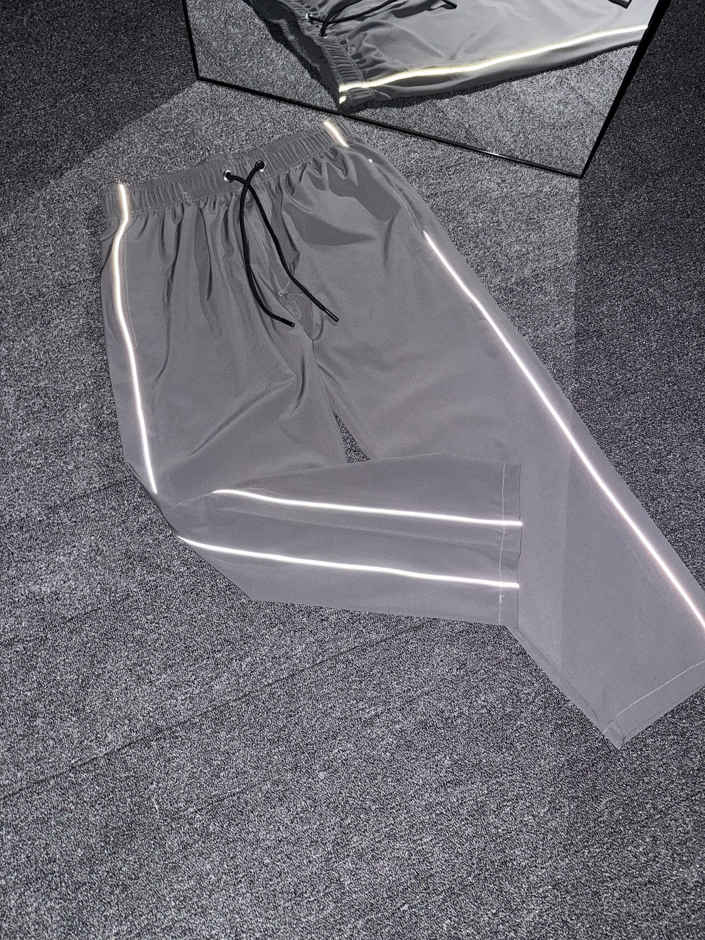 Reflective Track Pant - Grey