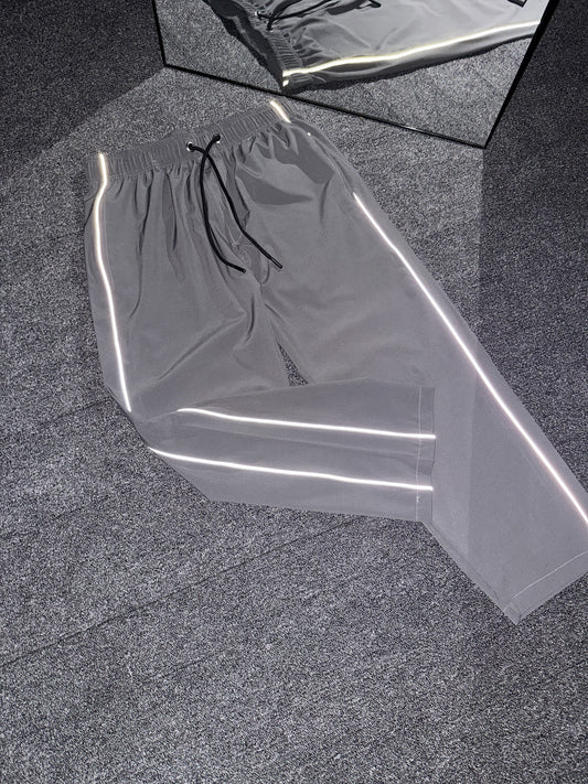 Reflective Track Pant - Grey