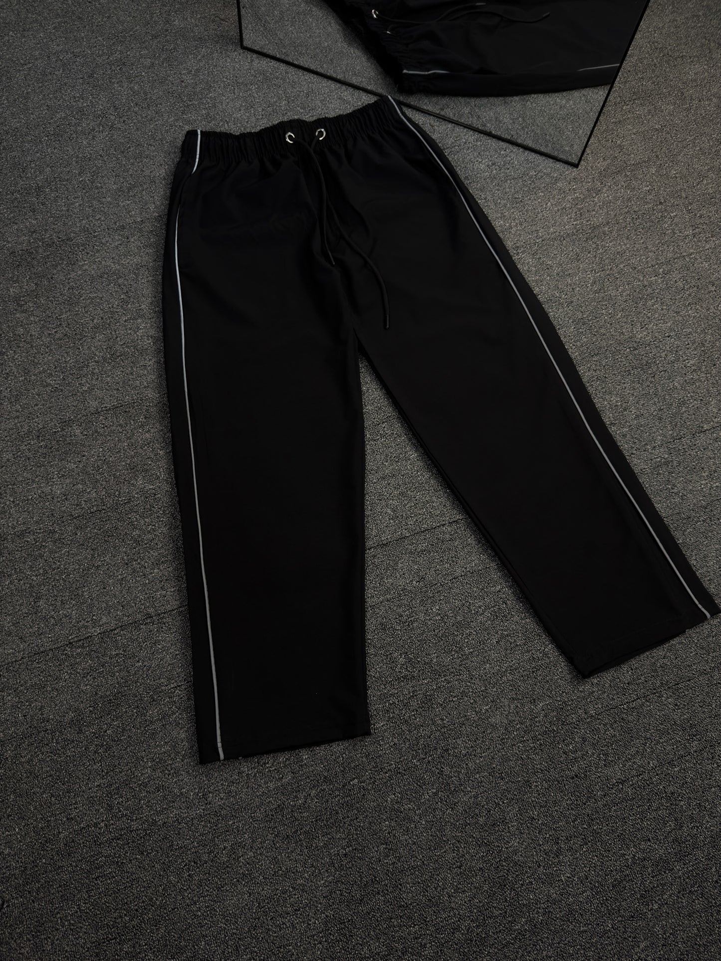 Reflective Track Pant - Black
