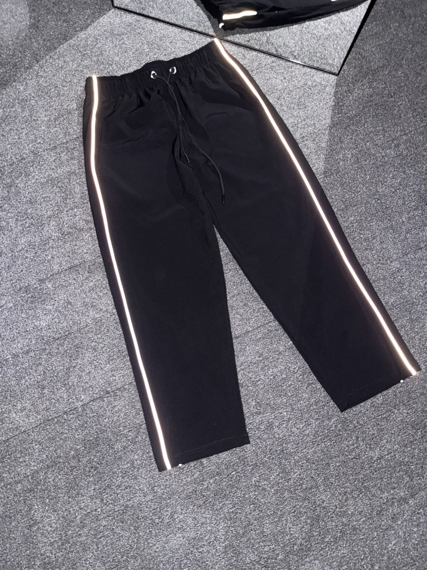 Reflective Track Pant - Black