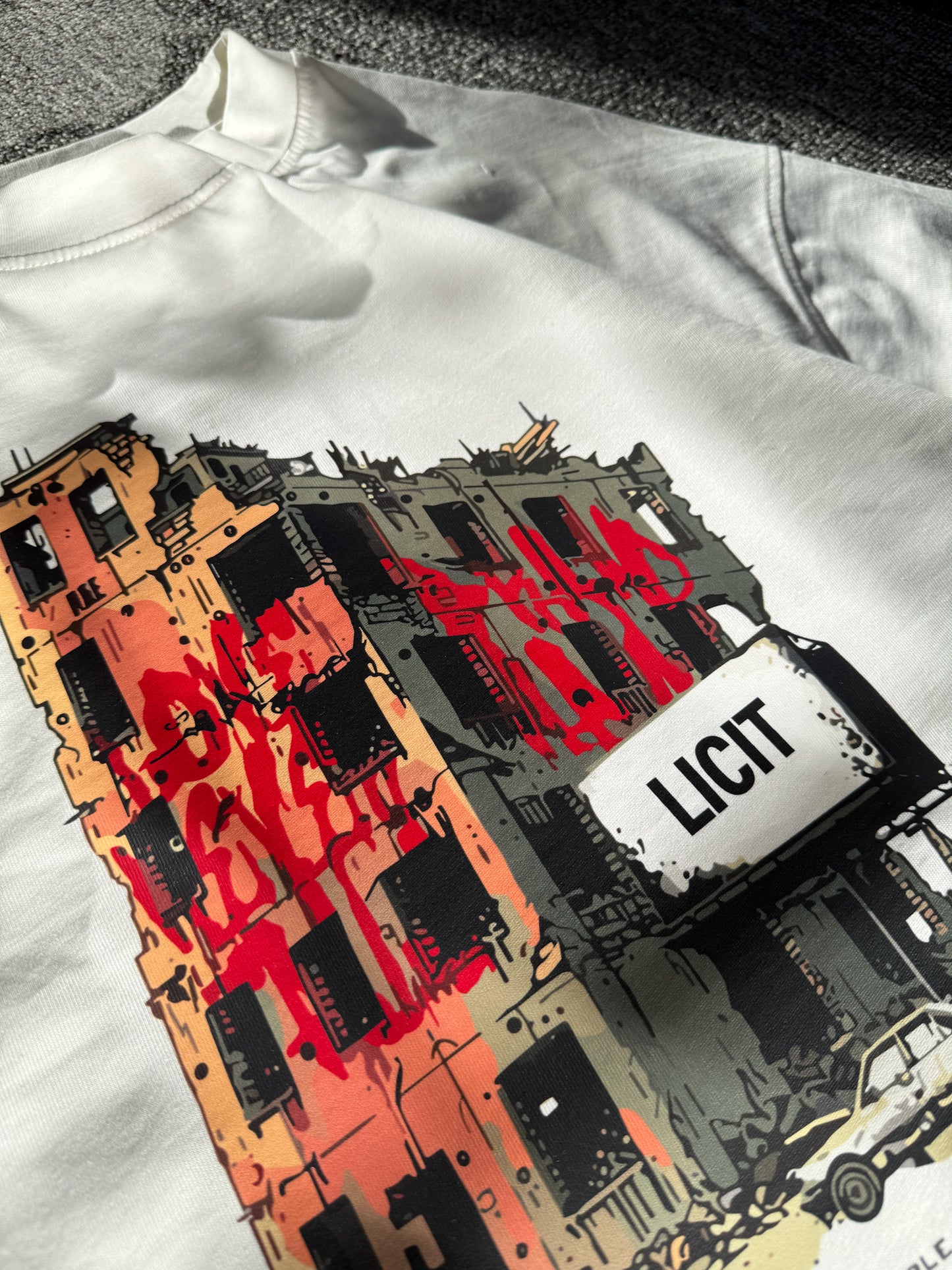 Oversized Tee - Rubble