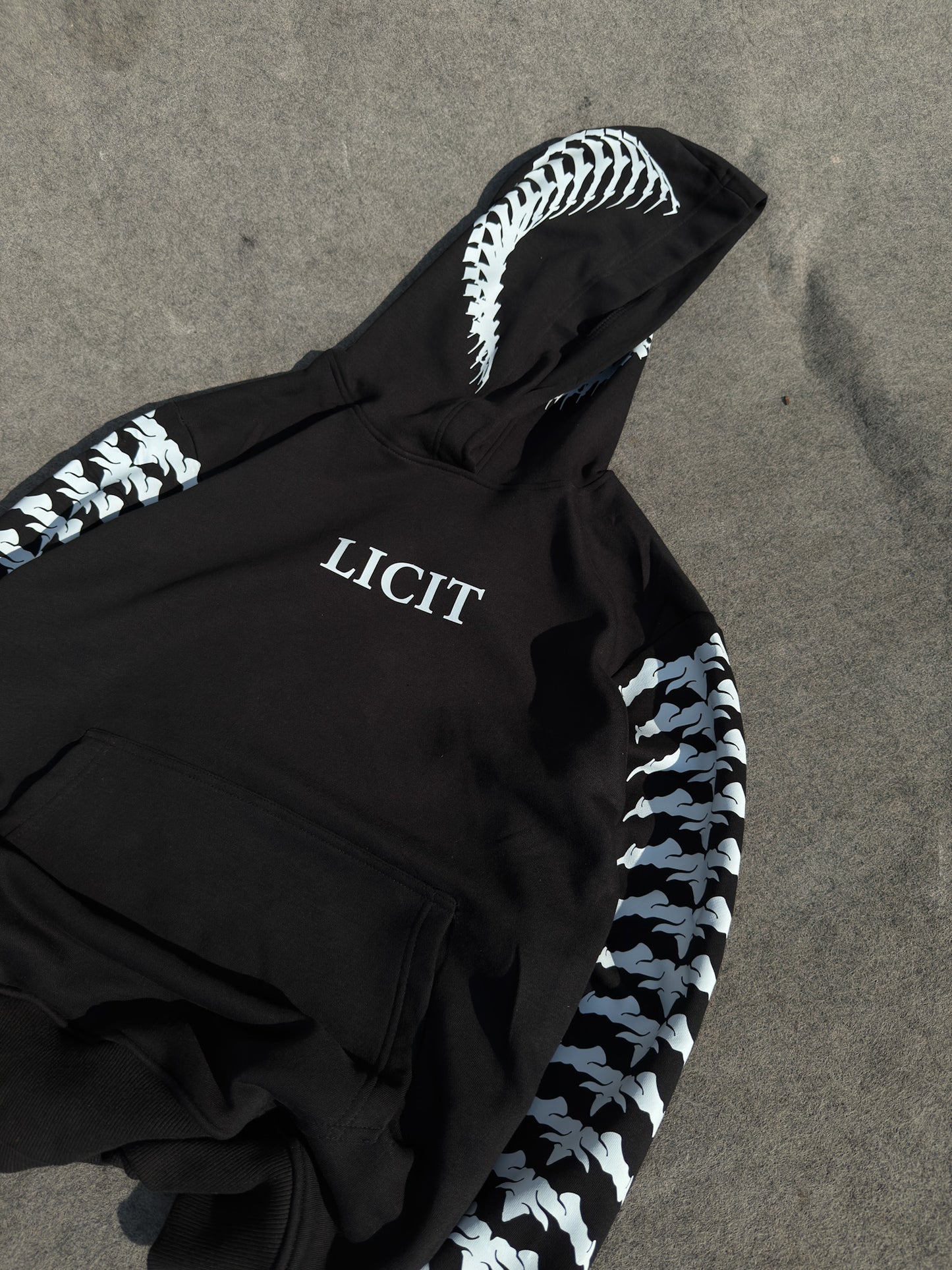 Graphic Hoodie - Bones