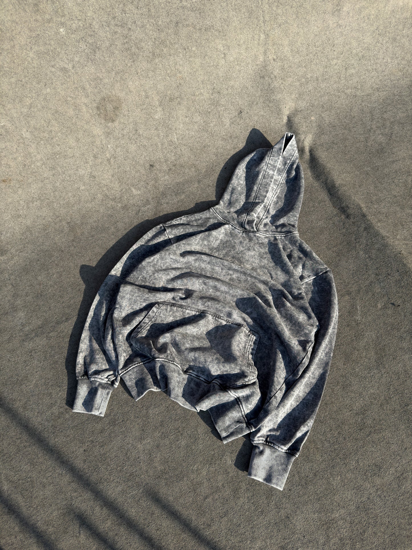 Washed Hoodie - Grey