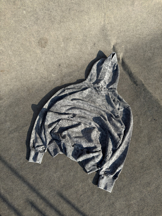 Washed Hoodie - Grey