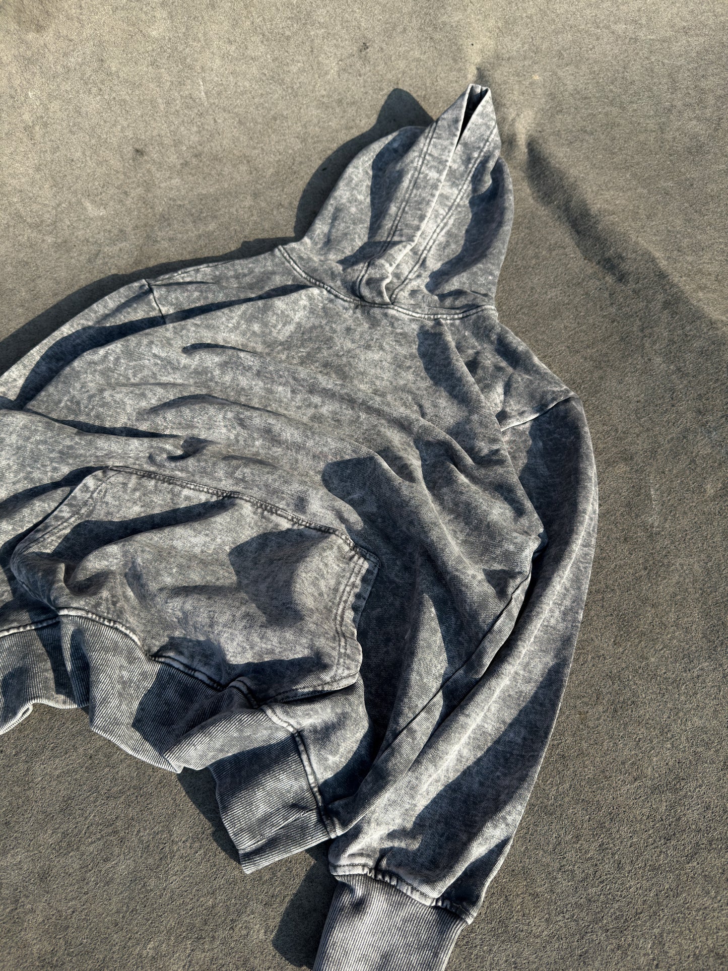 Washed Hoodie - Grey