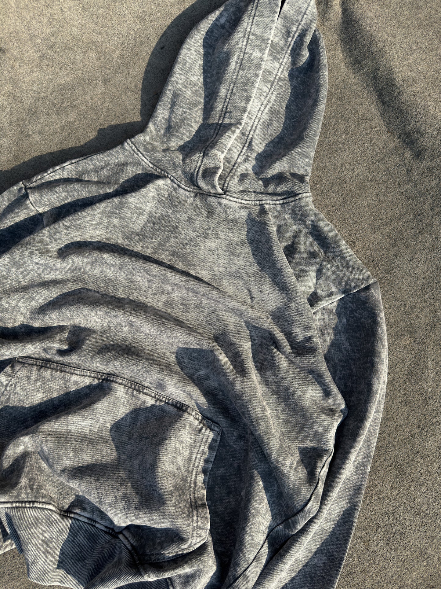 Washed Hoodie - Grey