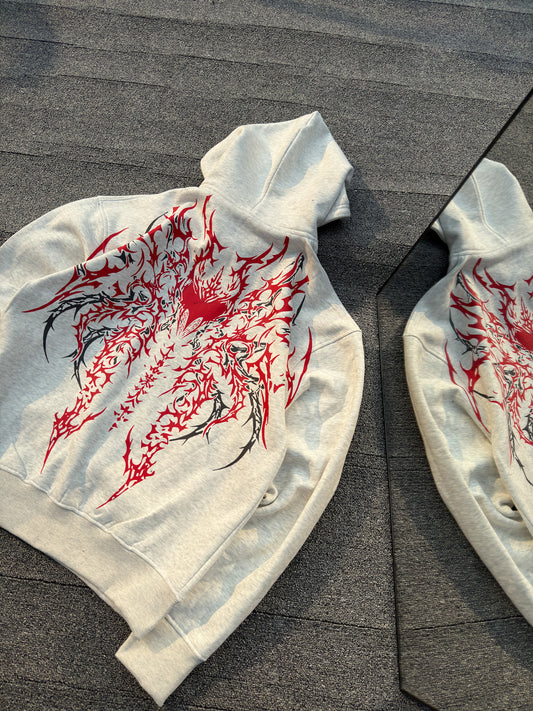 Zip Through Hoodie - Flarebound