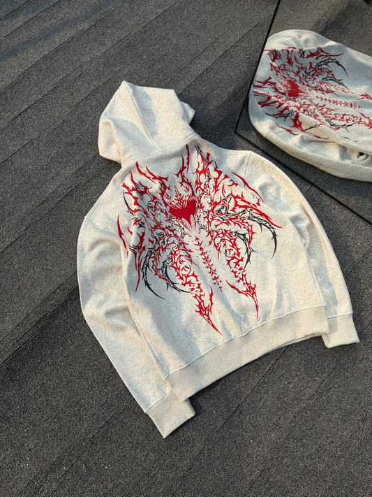 Zip Through Hoodie - Flarebound