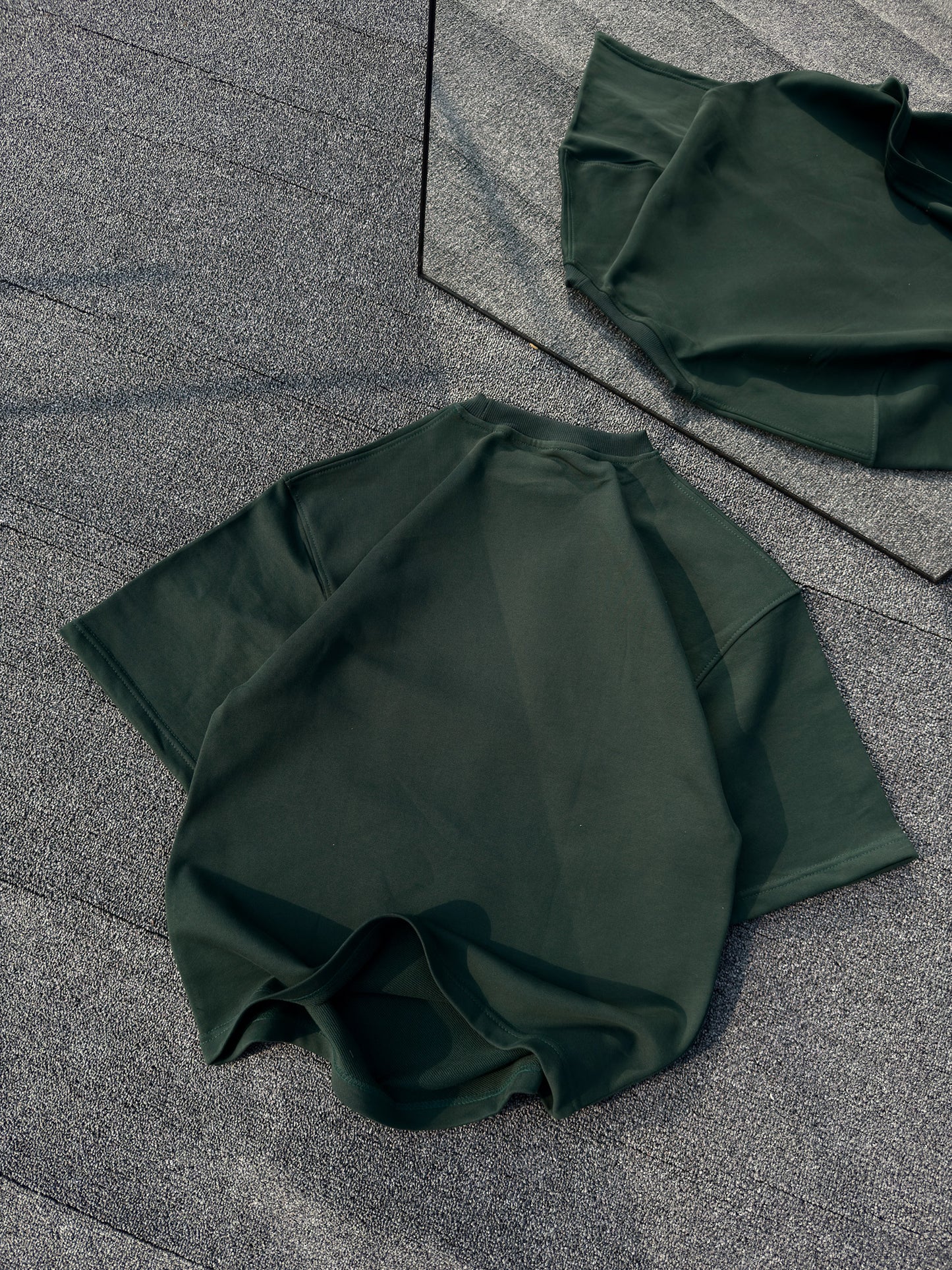 Heavyweight Blank Tee - Bottlegreen