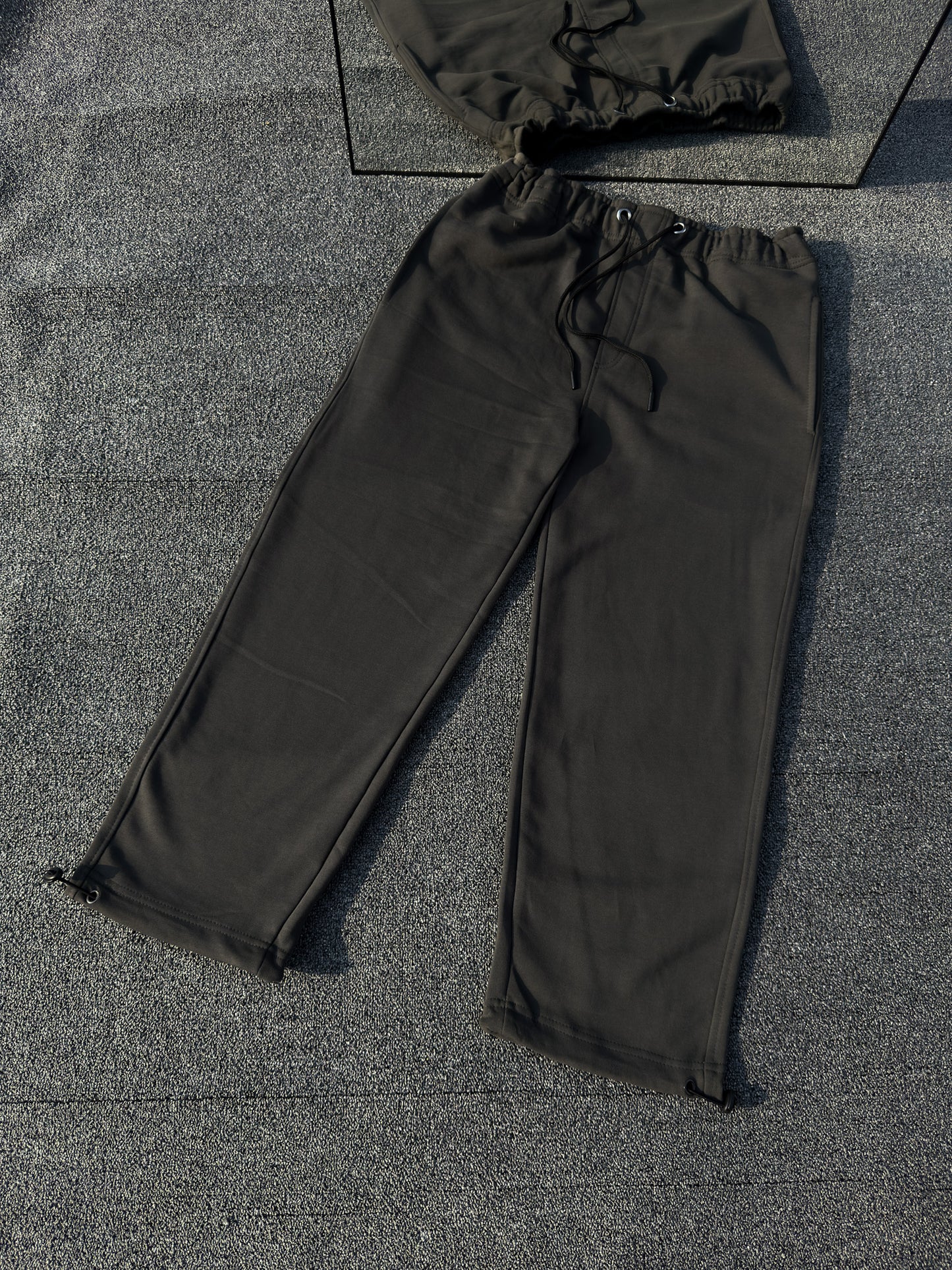 Wide Leg Sweatpant - Olive