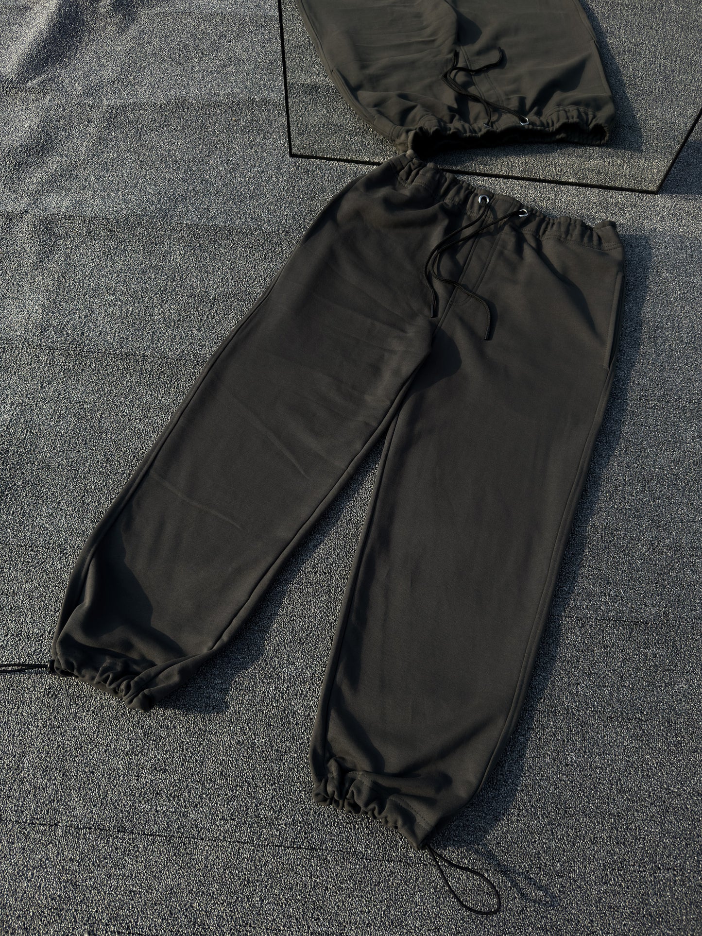 Wide Leg Sweatpant - Olive